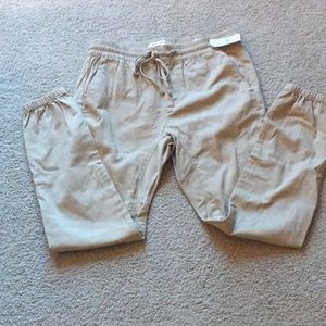 Men's PacSun Tan Joggers Sz M